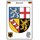 Schild Motiv "Saarland" Wappen Landkarte 20 x 30 cm Blechschild