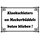 Schild Spruch "Klookschieters un Meckerbüddels buten blieben" 20 x 30 cm Blechschild
