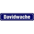 Schild Hamburg "Davidwache" 46 x 10 cm...
