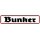 Schild Spruch "Bunker" 46 x 10 cm Blechschild weiß