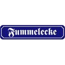 Schild Spruch "Fummelecke" 46 x 10 cm...