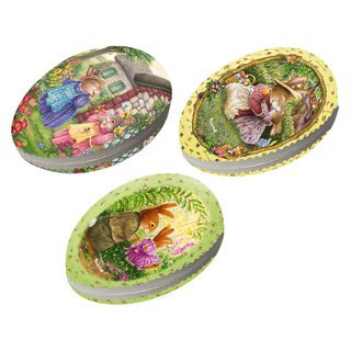 3er Set Bilderostereier zum Befüllen "Holly Pond Hill" ca. 15 cm