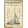 Schild Motiv "Design for a sailboat, Segelboot Patent" 20 x 30 cm Blechschild