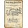 Schild Motiv "Design for a locomotive, Adams Patent" 20 x 30 cm Blechschild