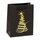 TSI 12er Pack Geschenktüte mittel Kraftpapier ca. 18 x 10 x 23 cm Weihnachten Premium Geschenktaschen für Advent, Nikolaus