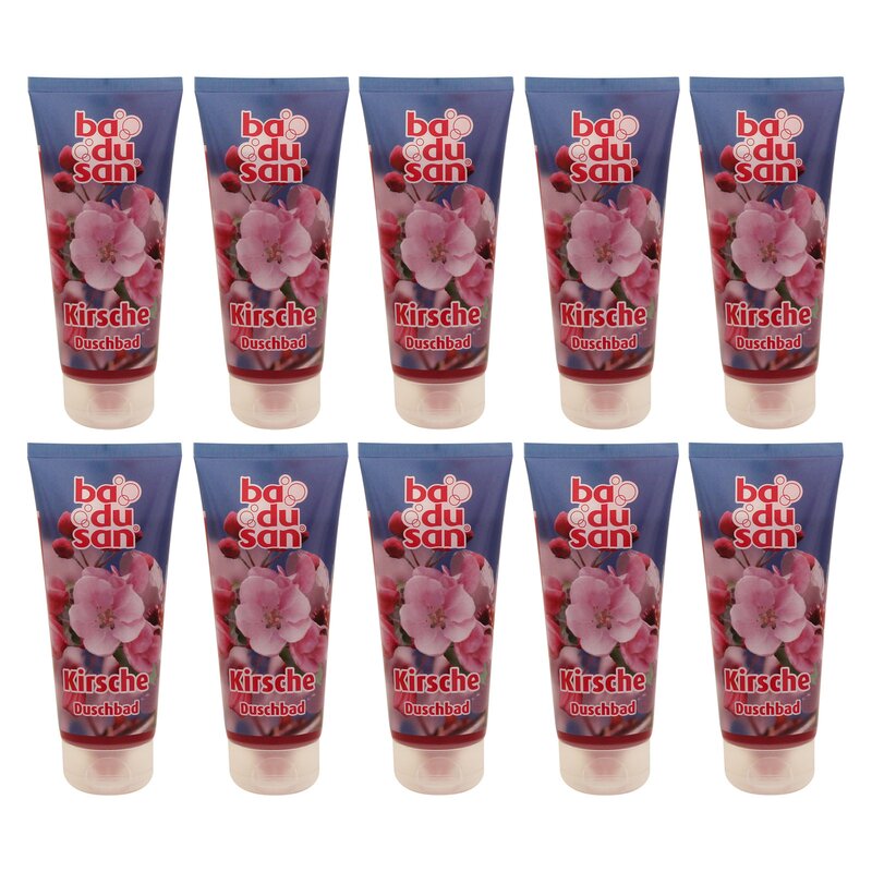 Badusan Duschgel Frische Brise – 3er Pack, Je 200 Ml Tube – Ph-hautneutral, Mit Meeresduft