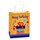 TSI 6er Pack Geschenktüte groß Kraftpapier ca. 26 x 12 x 32 cm Happy Birthday Geschenkverpackung Geburtstag Geschenktaschen