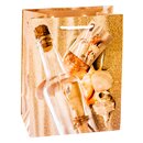 TSI 12er Pack Geschenktüte mittel ca. 18 x 10 x 23 cm Maritim Geschenktaschen aus Papier Geschenkverpackung für viele Anlässe