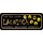 Schild Spruch "nicht launisch - emotional kreativ" 27 x 10 cm