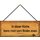 Schild Spruch "In Küche kann man vom Boden essen" 27 x 10 cm Blechschild mit Kordel