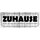 Schild Spruch "Zuhause wie ein Penner rumlaufen" 27 x 10 cm