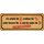 Schild Spruch "arbeite, verdiene, zahle Steuern, bin müde" 27 x 10 cm