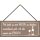 Schild Spruch "liebe mit Wein kochen – manchmal ins Essen" 27 x 10 cm Blechschild mit Kordel