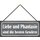 Schild Spruch "Liebe und Phantasie sind besten Gewürze" 27 x 10 cm Blechschild mit Kordel