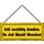 Schild Spruch "vorsichtig draußen - überall Menschen" 27 x 10 cm Blechschild mit Kordel