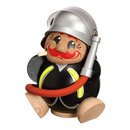 Kugelräucherfigur "Feuerwehrmann" ca. 12 cm