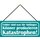 Schild Spruch "Fehler Anfänger, Könner produzieren Katastrophen" 27 x 10 cm Blechschild mit Kordel