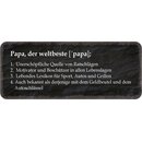 Schild Spruch Papa weltbeste &ndash; Ratschläge,...