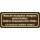 Schild Spruch "manche brauchen Kaffee, andere Ruhe – beides" 27 x 10 cm