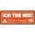 Schild Spruch "Ich tue nix - ich bin Camper" 27 x 10 cm