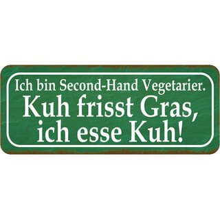 Schild Metall Theoretisch kann ich praktisch alles