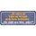 Schild Spruch "Logik und Verstand an Sache herangehen - neu hier" 27 x 10 cm