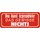 Schild Spruch "hast irgendwie das gewissen nichts" 27 x 10 cm