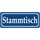 Schild Spruch "Stammtisch" 27 x 10 cm
