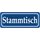 Schild Spruch "Stammtisch" 27 x 10 cm 