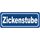 Schild Spruch "Zickenstube" 27 x 10 cm