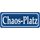 Schild Spruch "Chaos Platz" 27 x 10 cm