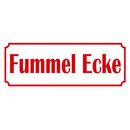 Schild Spruch "Fummel Ecke" 27 x 10 cm