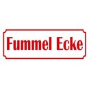 Schild Spruch "Fummel Ecke" 27 x 10 cm 