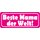 Schild Spruch "Beste Mama der Welt" 27 x 10 cm