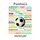 Schild Spruch "Fußball vereint - Tor Team Herzblut" 20 x 30 cm 