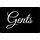 Schild Spruch "Gents" 20 x 30 cm