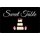 Schild Spruch "Sweet Table" 20 x 30 cm
