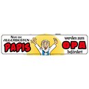 Schild Spruch "Allerbesten Papis Opa...