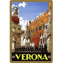 Schild Vintage "Verona Stadt" 20 x 30 cm 