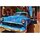 Schild Vintage "Cuba Oldtimer blau enge Straße" 20 x 30 cm
