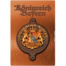 Schild Wappen "Königreich Bayern...