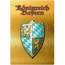 Schild Wappen "Königreich Bayern...