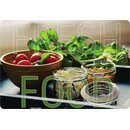 Schild Spruch "Fresh Food" 20 x 30 cm 