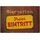 Schild Spruch "Biergarten freier Eintritt" 20 x 30 cm