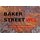 Schild "Baker Street WC1 Steinoptik" 20 x 30 cm 
