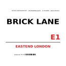 Schild Brick Lane E1 weiß 20 x 30 cm 