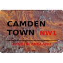 Schild "Camden Town NW1 Steinoptik" 20 x 30 cm