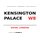 Schild "Kensington Palace W8 weiß" 20 x 30 cm