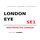 Schild "London Eye SE1 weiß" 20 x 30 cm 