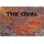 Schild "The Oval SE11 Steinoptik" 20 x 30 cm